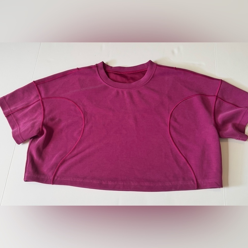 Lululemon cropped shirt size 8